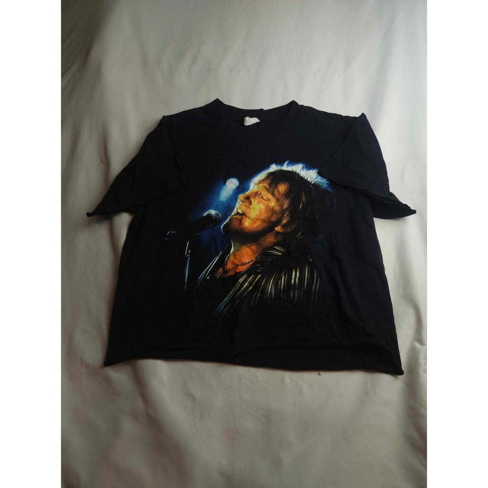 Rod Stewart 2008 Rocks His Greatest Hits Tour Graphic TShirt Black Mens M